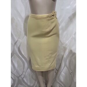VTG 50s Sportempos "Skirt The Inner Secret" Custom-Contoured Wiggle Pencil Skirt